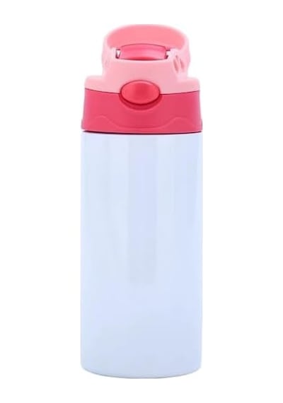 Çelik İçli Termos 360 Ml Pembe Skm008 Açık Beyaz