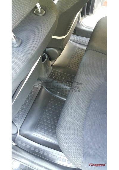 Honda Jazz Havuzlu 3D Paspas. Honda Jazz Paspas 2008-2014