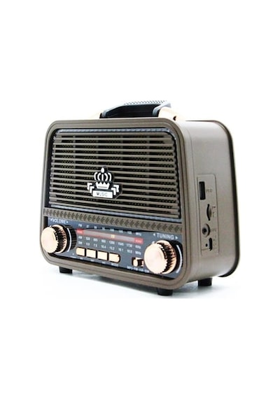 Retro Taşınabilir Şarjlı Radyo