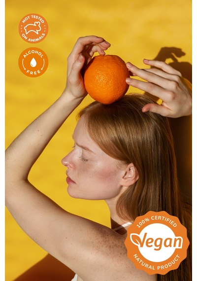 Lucille %100 Vegan Mandalina Aromalı Vücut Scrub 250 ML