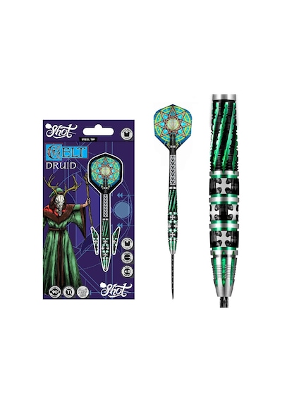 Shot Celt Druid Tungsten Çelik Uçlu Dart Oku 23