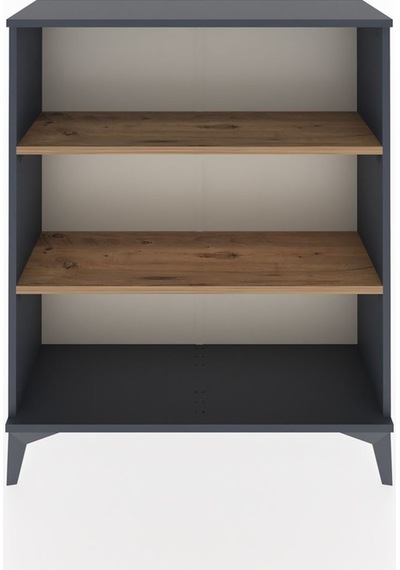 Arges Şifonyer 2 Raflı 88x30x106 Antrasit-çam Antrasit