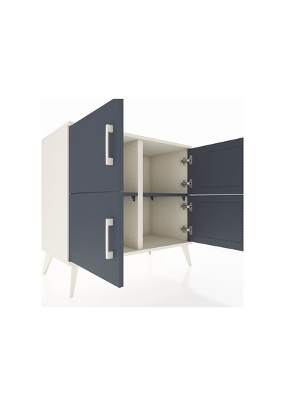 Hyperion Şifonyer 2 Raflı 4 Kapaklı 88x44x80 Aytaşı-antrasit Antrasit Hyperion Şifonyer 2 Raflı 4 Kapaklı 88x44x80 Aytaşı-antrasit Antrasit