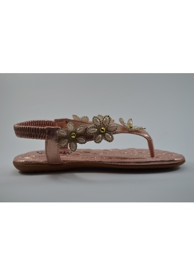 Beety Ts-402 Rose Pembe Kadın Sandalet Pudra