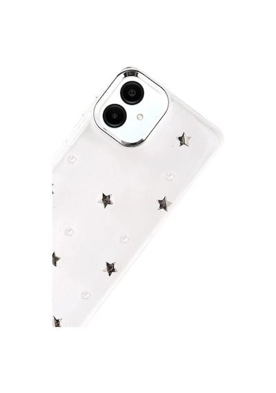 Newface Samsung Uyumlu Galaxy A07 4g Fiyonk Desenli Kapak - Desen 7 Şeffaf