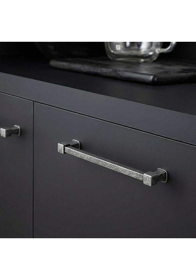 Özen 132 Modeli Çekme Dolap Kulbu Antik Gümüş 224mm Ö132-224-20 Çok Renkli