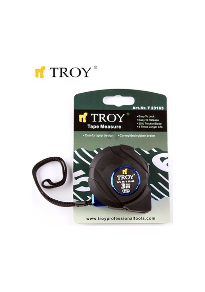 Troy 23163 Stoperli Şerit Metre 3mx16mm 3 M