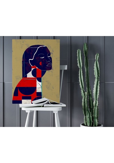 Bk Home Color Of Woman Tasarımlı Kanvas Tablo 50X70Cm-8