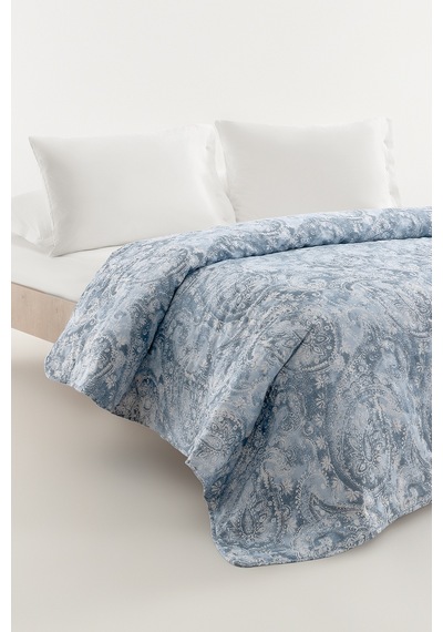 Yataş Kalea Çift Kişilik Xl Çok Amaçlı Örtü 240x220 Cm - Indigo