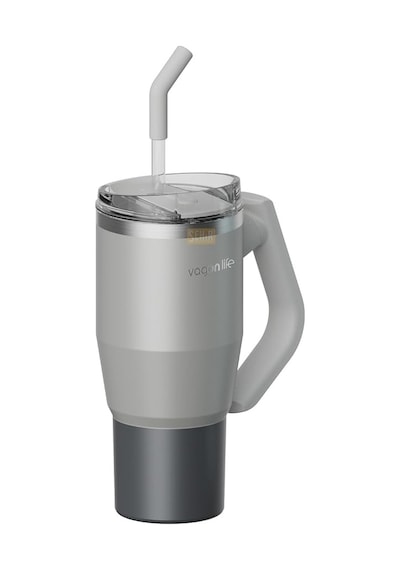 Vagon Life 950 Pipetli Çelik Termos Gri 1007 Diğer