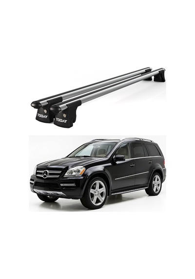 Trio-ı Mercedes-benz Gl 2006-2012 Uyumlu Kilitli Ara Atkı 120cm Port Bagaj Tavan Barı