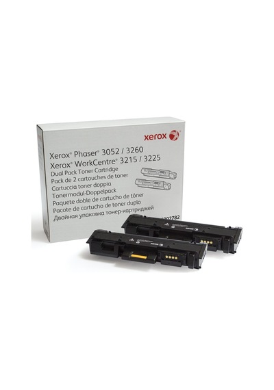 Xerox 106R02782 Phaser 3052/3260/Wc 3215/3225 Dual Pack Toner 6.0