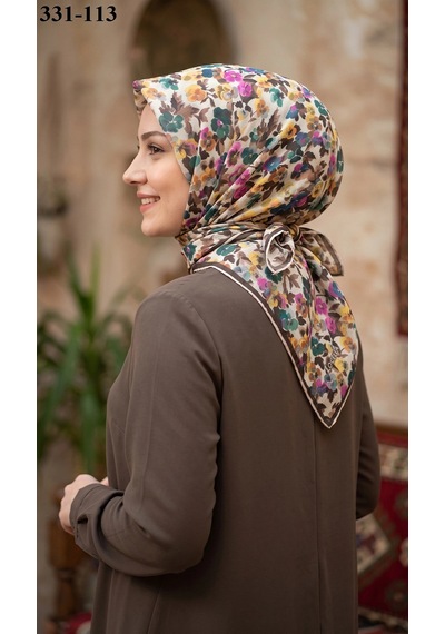 Locella Lo'cella Soft Pamuk Eşarp 331-113 Çok Renkli
