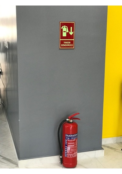 Yangın Söndürücü Etiket - 55742256