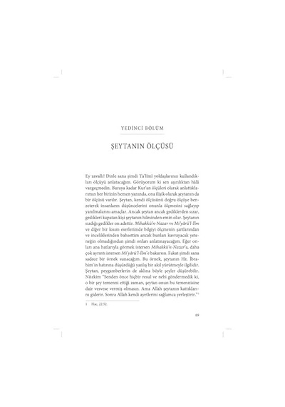 Düşünmenin Doğru Ölçüsü: El-kıstasü L-müstakim