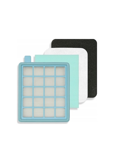Philips İle Uyumlu Fc 9532 Powerpro Active Süpürge 2 Kutu Filtre Seti