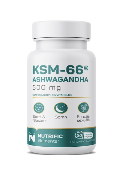 Elementar Ashwa/gandha Ksm-66 500 Mg 30 Vegan Kapsül