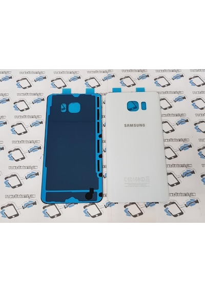 Samsung Uyumlu Galaxy Note 5 Arka Pil Batarya Kapağı (Cam) (146573581)