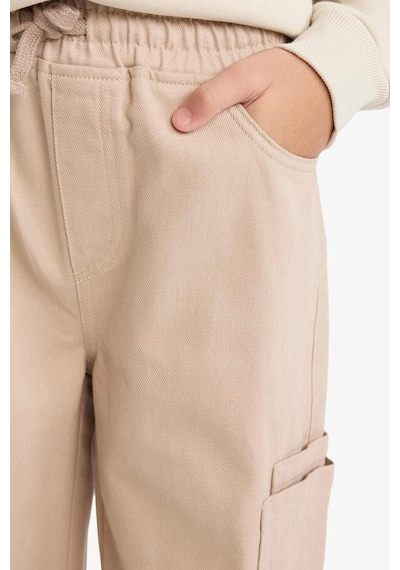 Defacto Erkek Çocuk Gabardin Pantolon G6426a826spbg731 Bej-bg731
