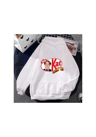Tarzsokak Beyaz Unisex Kiti Connor Komik Grafik Giyim Streetwear U