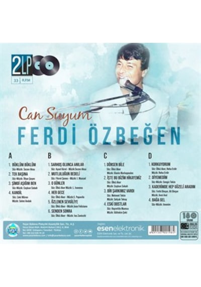 Plak - Ferdi Özbeğen - Can Suyum