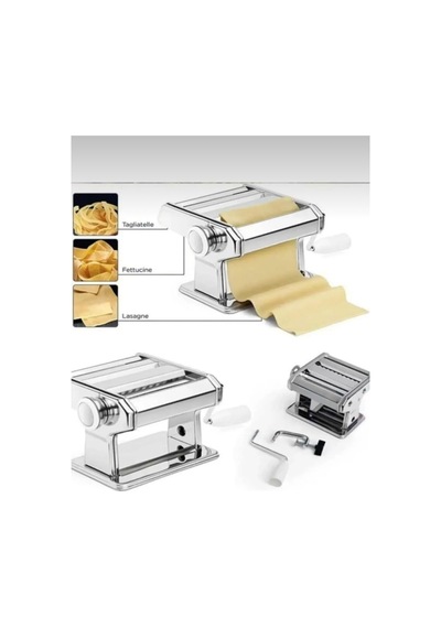 Erişte Makarna Yapma Kesme Makinesi Hamur Lazanya Spagetti Makinesi 150 Mm Diğer