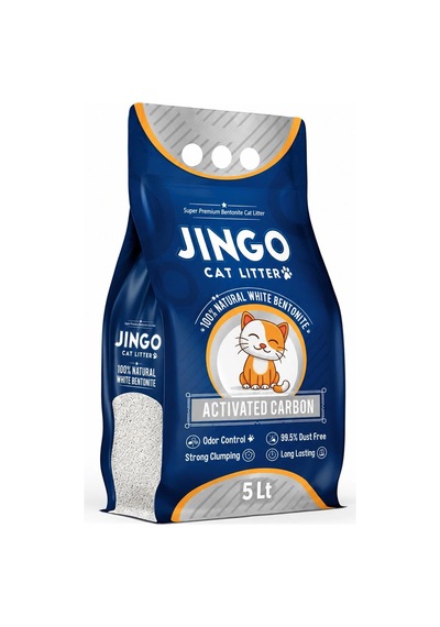 Jingo 5 Litre Aktif Karbonlu Kedi Kumu