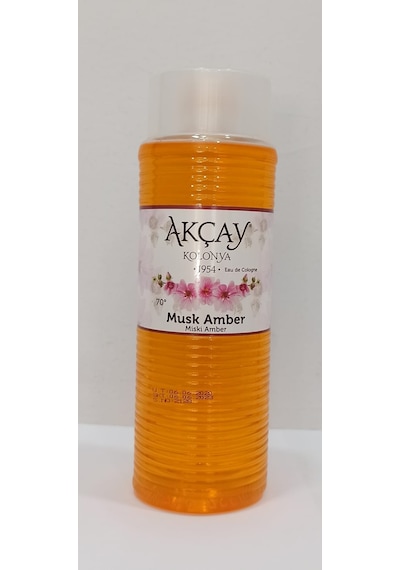 Akçay Cherry Flower + İstanbul + Musk Amber Kolonya 3 x 400 ML