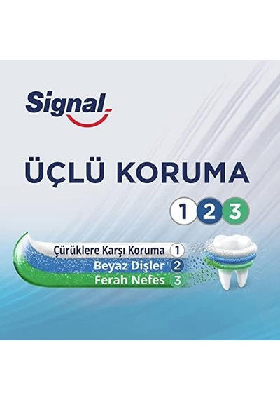 Diş Macunu Üçlü Koruma, 120 Ml