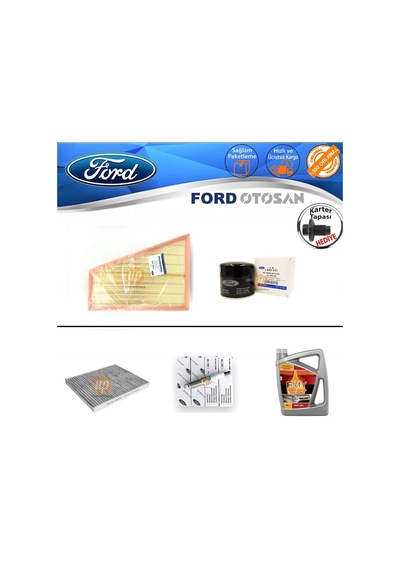Ford Mondeo 1.6 Ecoboost 160Hp Filtre Bakım Seti 2011-2014