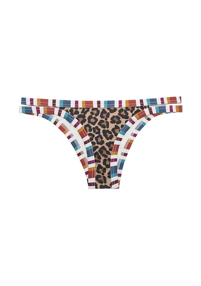 Penti Linosa Side Bikini Altı Baskılı Çok Renkli