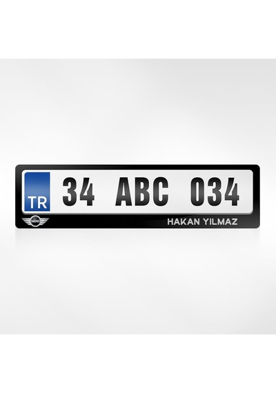 Kişiye Özel Isimli Mini Logolu Plakalık 264845264
