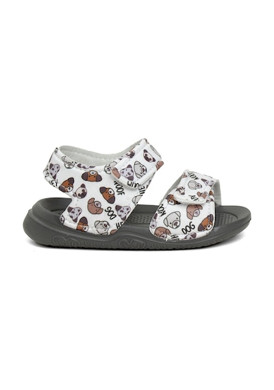 Elit Sy016 Patik Erkek Çocuk Düz Sandalet Füme-füme Füme