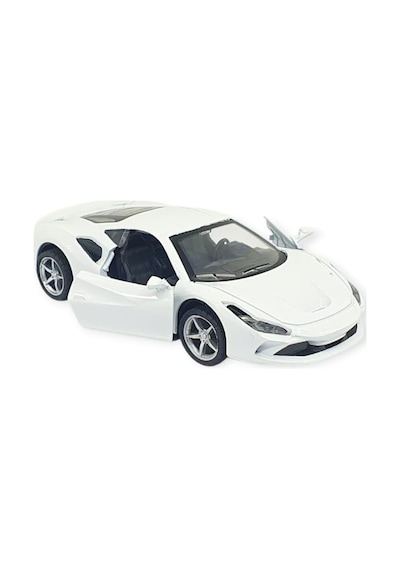 Çek Bırak Araba Metal - 6636-68m - Beyaz Siyah