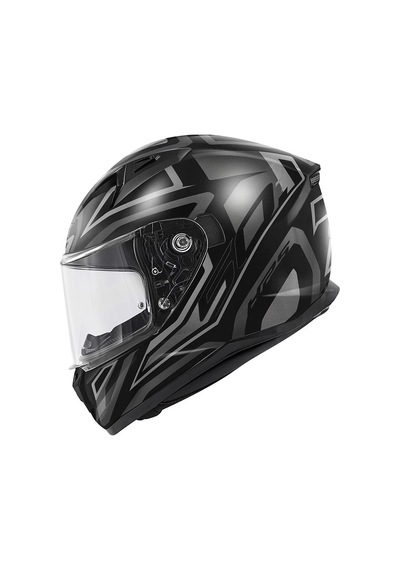 Gıvı 50.7 Proton Mat Tıtanıum-siyah Kask Sıyah