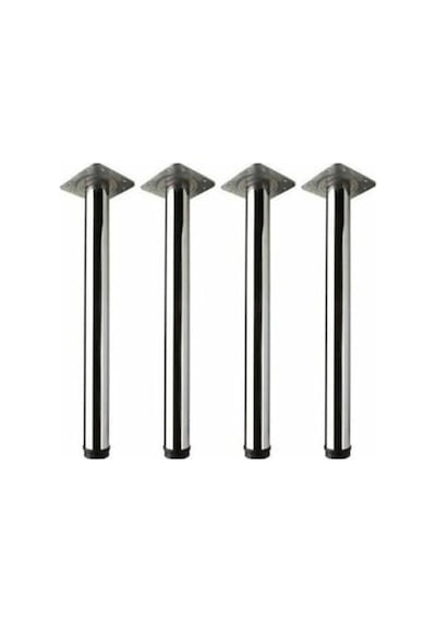 Gürçayhırdavat Gürçay Metal Masa Ayağı 4 Adet Krom Ayak