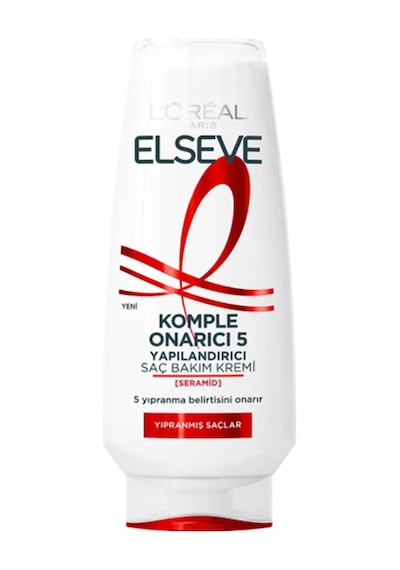 2 Adet Elseve Saç Kremi 250 Ml Komple Onarıcı 5 Yapılandırıcı Bakım