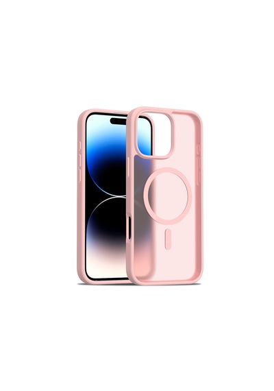 Apple İphone 14 Pro Max Jota Magsafe Kapak Pembe