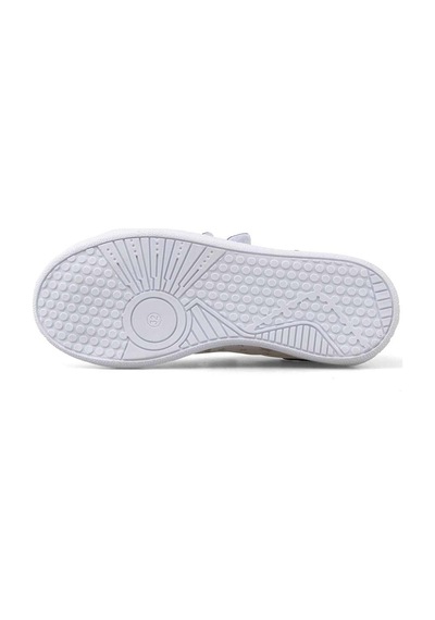 Le Petit 610 Patik Cırtlı Numara 29 Çocuk Sneaker Ayakkabı Beyaz - Gümüş