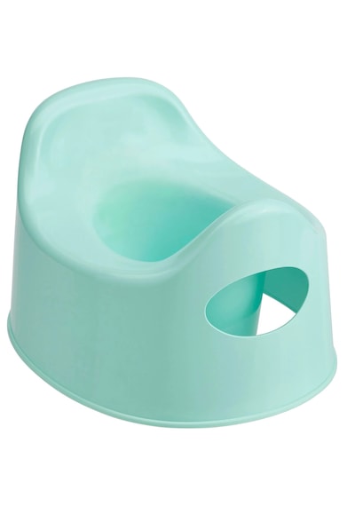 Çocuk Lazımlığı Yükseklik 18 Cm Pratik Kaymaz Lazımlık Turkuaz