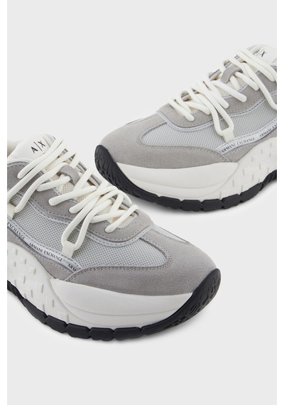 Armani Exchange Bayan Ayakkabı Xw001627 Af17447 Mz293 Gri-beyaz Gri-beyaz