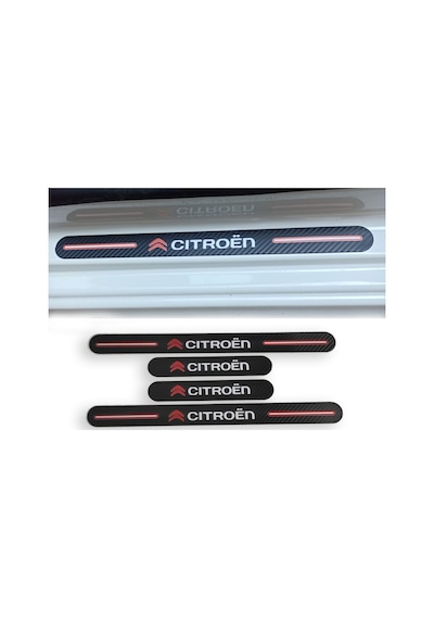 Citroen Xsara Uyumlu Carbon Kapı Eşiği 4'Lü Set Kırılmaz (551149289)