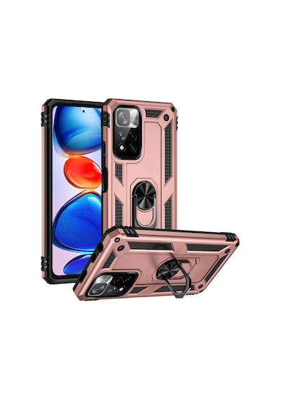 Xiaomi Redmi Note 11 Pro Plus 5G Kılıf Zore Vega Kapak-Rose Gold