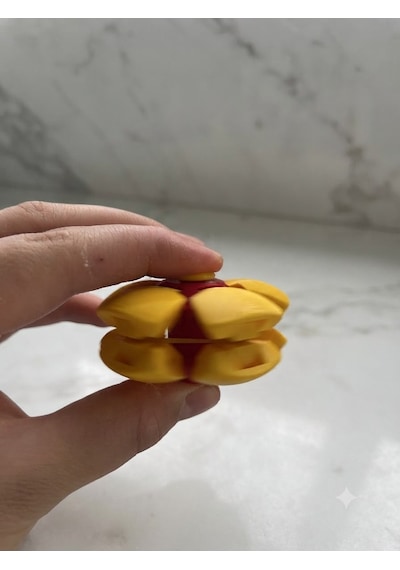 3d Baskı Rulmansız Spin Ball Stres Topu