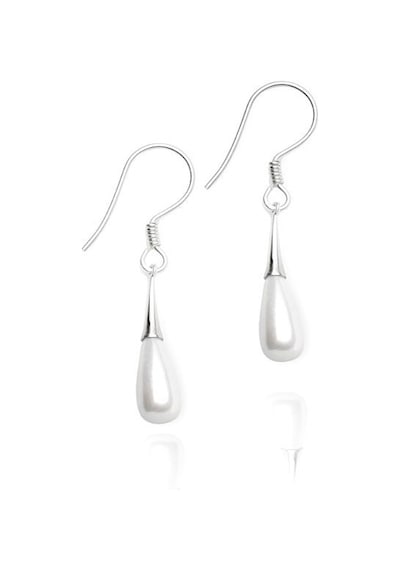 Brezza Lusso Jewelry Gümüş Doğal Tatlı Su Incisi Bayan Gümüş Küpe