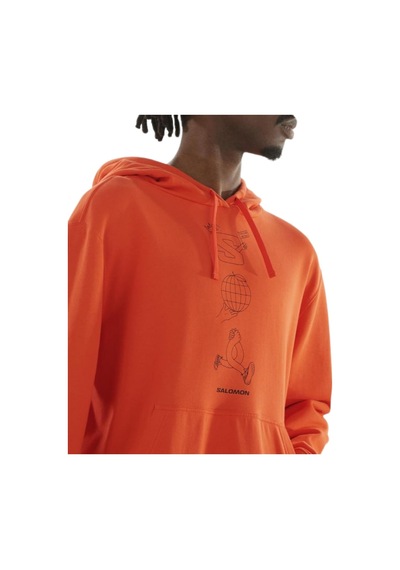 Salomon Worthy Hoodıe M Nnj0 Çok Renkli