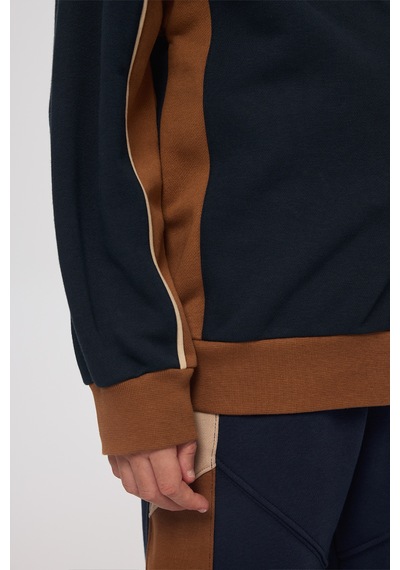 Panço Erkek Çocuk Kapüşonlu Lacivert Sweatshirt