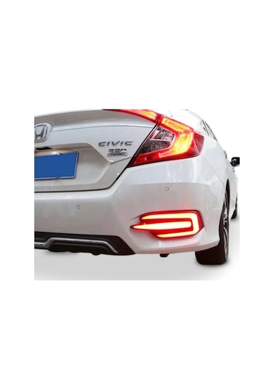 Honda Cıvıc Uyumlu Fc5 E Dizayn Arka Sis 2016-2021