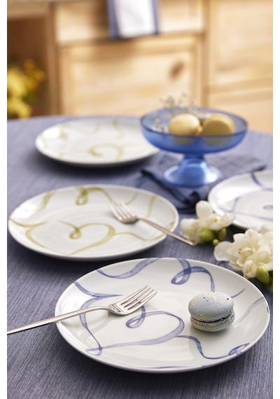 Kütahya Porselen Grazia 4 Parça 21 Cm Pasta Tabağı 447018