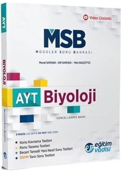 Ayt Modüler Soru Bankası Bıyolojı